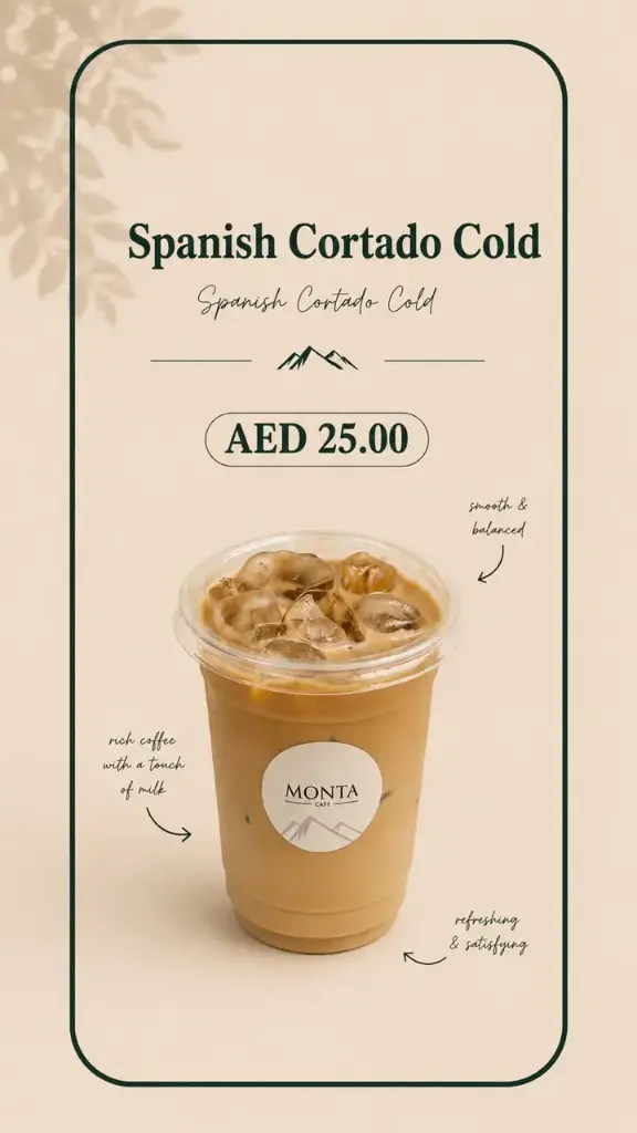 Spanish cortado 