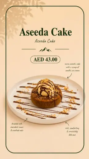 Aseeda cake
