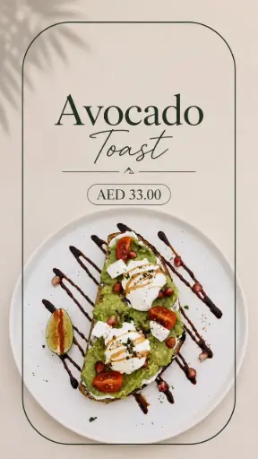 Avocdo toast
