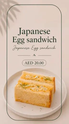Japanese Egg sandwich