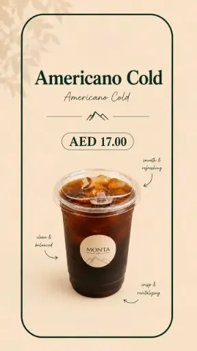 Americano cold