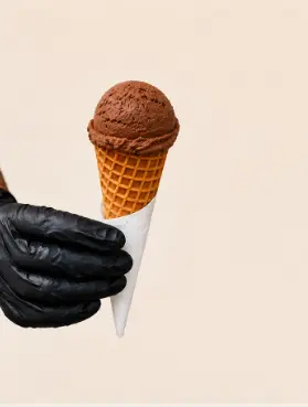 Ice cream chocolate
