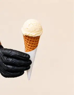 Ice cream vanilla 
