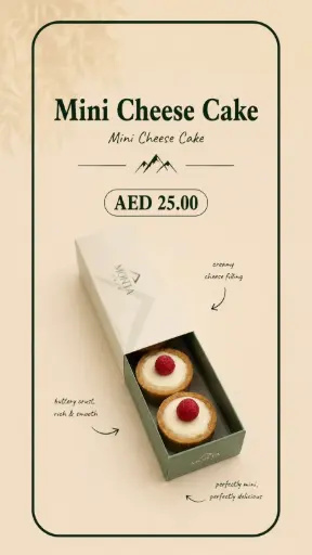 Mini cheese cake 